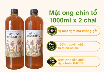 2 lít mật ong giá tại vườn miễn phí giao hàng